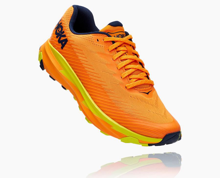 Hoka Mens Trail Shoes NZ - Hoka One One Torrent 2 Orange (NAQ718654)